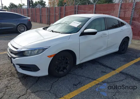 2017 Honda Civic Lx z USA, uszkodzony, nr VIN 2HGFC2F5XHH502751